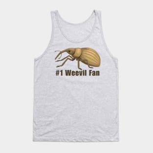 #1 Weevil Fan - Bug Lover Tank Top